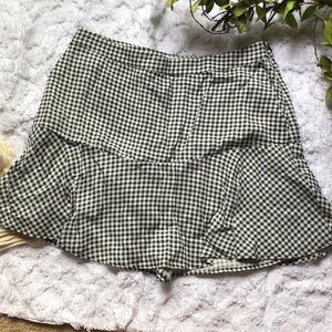 Black and white skirt